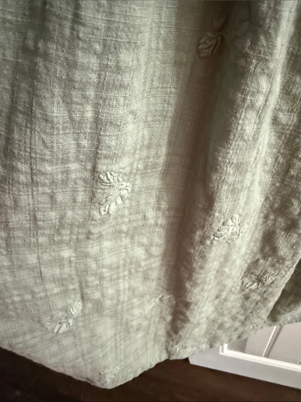 Madewell smocked square